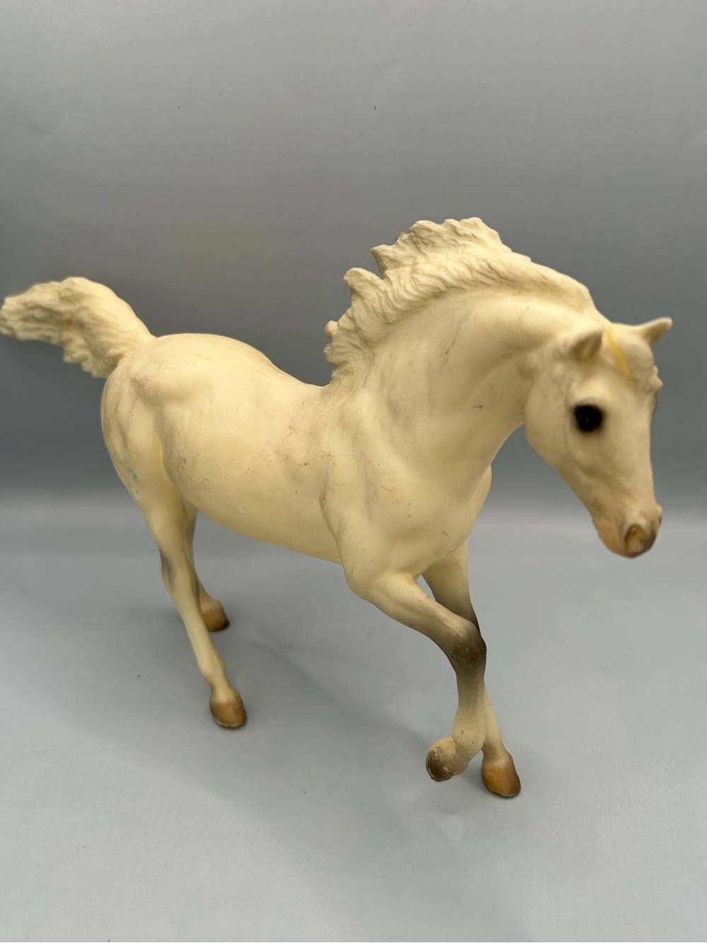 Classic Breyer Horse White Clouds Legacy Cremello Andalusian Mustang Stallion